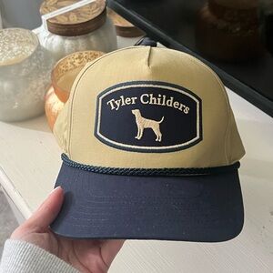 Tyler Childers Merch - Hounds Cream Trucker Hat